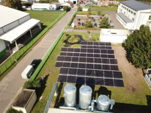 FLAVEX Produktionsanlagen und Solarthermiefeld