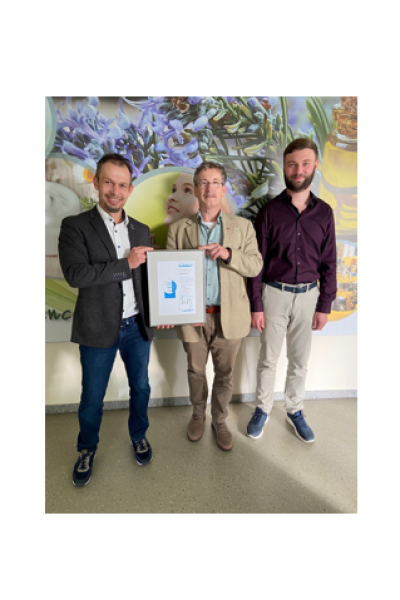 1. Platz beim CrefoZert Award für Flavex
