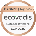 Ecovadis Bronzemedaille 2026-2027